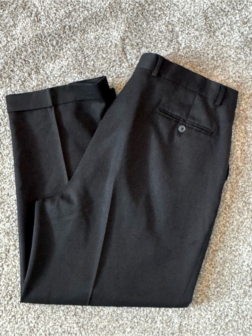 Joseph & Feiss Black and Cream Dress Pants